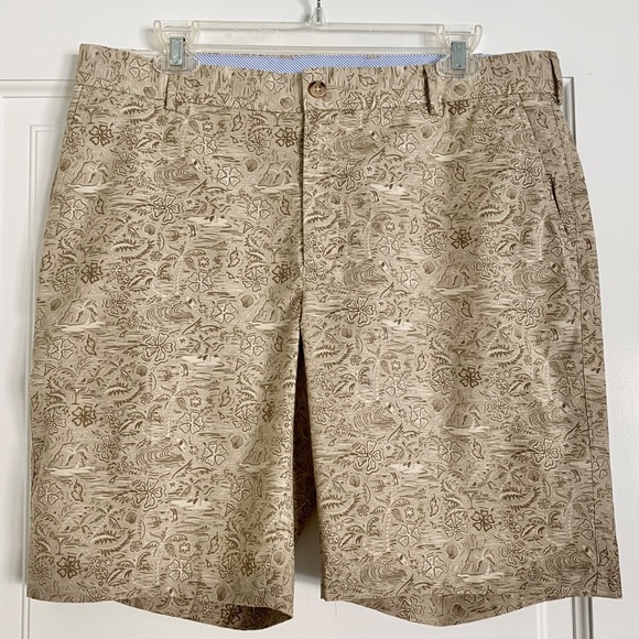 Peter Millar Other - NWT Peter Millar Seaside Khaki Floral Shorts-34